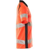 Mascot Accelerate Safe Poloshirt 19083-771 - hi-vis rood donkermarine