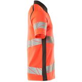Mascot Accelerate Safe Poloshirt 19083-771 - hi-vis rood donkerantraciet