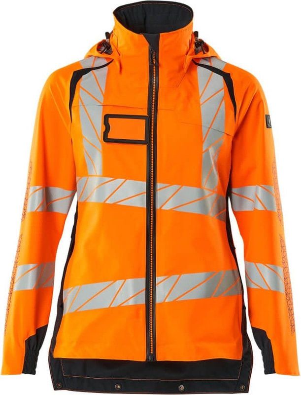 Mascot - 19011-449 - Dames Shell Jas - Hi-Vis Oranje/Donkermarine