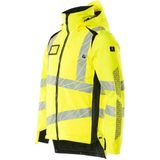 Mascot Accelerate Safe Winterjas 19035 - Mannen - Geel/Zwart