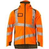 Mascot - 19035-449 Winterjas - Hi-Vis Oranje/Mosgroen - Fluorescerend - Waterdicht