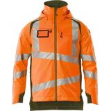 Mascot - 19035-449 Winterjas - Hi-Vis Oranje/Mosgroen - Fluorescerend - Waterdicht