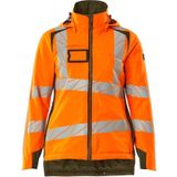 CLIMASCOT - Dames Winterjas - Fluorescerend - 100% Polyester - Ademend en Waterdicht