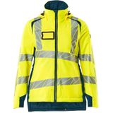 Mascot - Accelerate Safe - Winterjas - Hi-Vis Geel/Donkermarine - Ademend, Wind- en Waterdicht