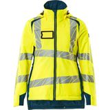 Mascot - Accelerate - Winterjas - Hi-Vis Geel/Donkerpetrol - 100% Polyester