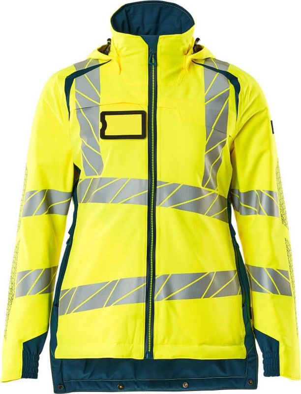 Mascot - Accelerate - Winterjas - Hi-Vis Geel/Donkerpetrol - 100% Polyester