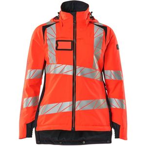 Mascot Accelerate Safe Winterjas 19045-449 - hi-vis rood/donkermarine - L