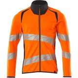 Mascot 19184-781 - Sweatshirt met Rits - Hi-Vis Oranje/Donkermarine
