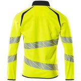 Mascot - 19184-781 - Sweatshirt - Hi-Vis Geel/Donkermarine - Fluorescerend, Reflectie, 50% Polyester/50% Katoen