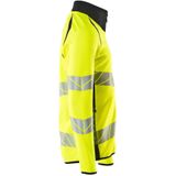 Mascot - 19184-781 - Sweatshirt - Hi-Vis Geel/Donkermarine - Fluorescerend, Reflectie, 50% Polyester/50% Katoen