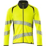 Mascot Accelerate Safe Sweatshirt met rits 19184-781 - Hi-Vis geel/zwart