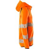 Hoodie - Tweekleurig - Polyester/Katoen - Reflectie-effecten