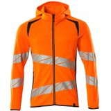 Hoodie - Tweekleurig - Polyester/Katoen - Reflectie-effecten