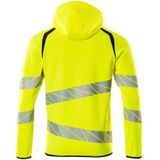 Hoodie - Tweekleurig - Polyester/Katoen - Moderne Pasvorm - Reflectie-effecten