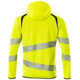 Mascot - 19284-781 - Capuchontrui - Geel/Zwart - Hi-Vis, Reflectie-effecten, 50% Polyester/50% Katoen