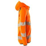 Mascot - 19284-781 - Capuchontrui - Oranje/Donkerpetrol - Hi-Vis, Reflectie-effecten, 50% Polyester/50% Katoen