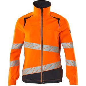 Mascot - Accelerate Safe - Werkjas - Hi-Vis Oranje/Donkermarine - Waterafstotend, 88% Polyester, 12% Elastolefine