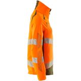 Mascot - 19008-511 - Dames Jas - Hi-Vis - Oranje/Mosgroen