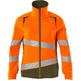 Mascot - 19008-511 - Dames Jas - Hi-Vis - Oranje/Mosgroen