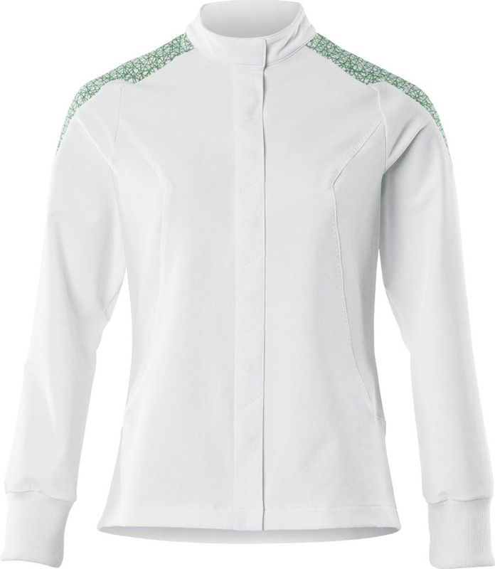 Mascot Food & Care Jas 20064-511 - wit/helder groen