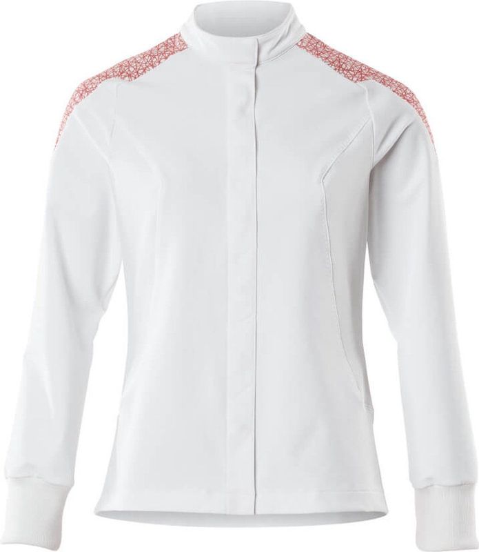 Mascot - 20064-511 - Dames Jas - Wit/Signaalrood - ULTIMATE STRETCH-stof, Sneldrogend, OEKO-TEX®