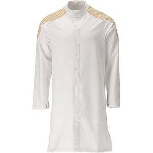 Mascot - 20154-511 - Stofjas - Wit/Kerriegeel - 88% Polyester/12% Elastolefine