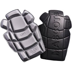 Mascot kniebeschermers 20118 - 17x26cm - zwart/grijs