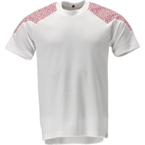 Mascot Food Care T-shirt met korte mouwen 20082-933 - wit signaalrood