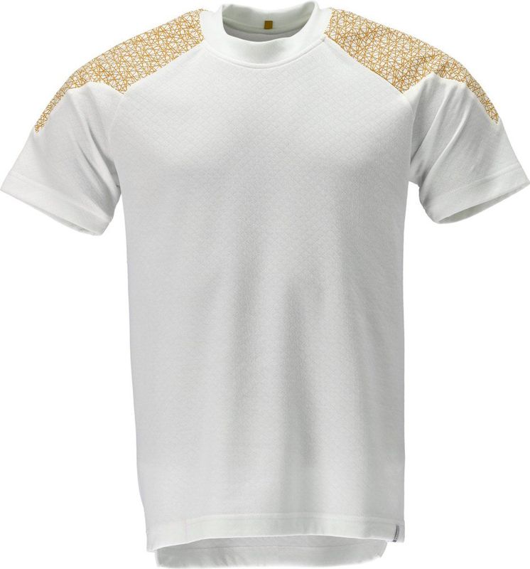 Mascot Food Care T-shirt met korte mouwen 20082-933 - wit kerriegeel