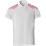 Poloshirt - Wit - Polyester/Katoen - Zacht en Slijtvast