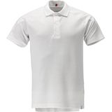 Poloshirt - Wit - Polyester/Katoen - Zacht en Slijtvast
