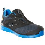 Mascot F0252-909 Veiligheidssandalen Zwart/Korenblauw - Lichtgewicht Ademend ESD-goedgekeurd