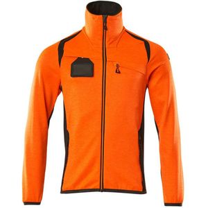 Mascot - 19403-316 - Fleecetrui met Rits - Hi-Vis Oranje/Donkerantraciet