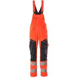 Mascot 19569-236 Amerikaanse overall met kniezakken Hi-Vis Oranje/Donkerantraciet maat 76C46