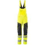 Mascot 19569-236 Amerikaanse overall met kniezakken Hi-Vis Oranje/Donkerantraciet maat 76C46