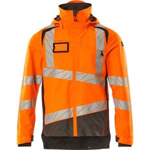 Hard Shell Jacke mit leichtem Futter Jacke 19301 Gr. m, hi-vis orange/dunkelanthrazit - Mascot