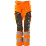 Mascot Accelerate Safe Broek met kniezakken 19578-236 - hi-vis oranje/donkerantraciet