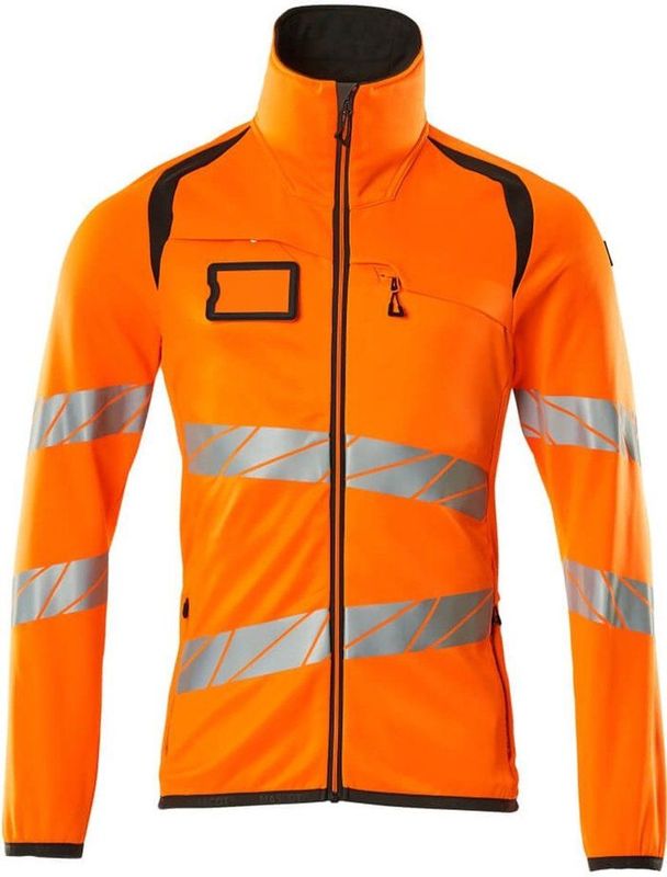 Mascot - Accelerate - Fleecetrui - Hi-Vis Oranje/Donkeraantraciet - Polyester/Elastaan