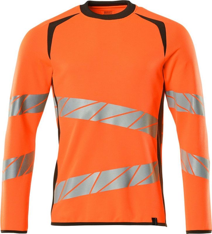 Mascot 19084-781 Sweatshirt Hi-Vis Oranje/Donkerantraciet maat 2XL