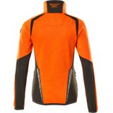 Mascot - Accelerate Safe - Fleecetrui - Hi-Vis Oranje/Donkeraantraciet - 94% Polyester/6% Elastaan