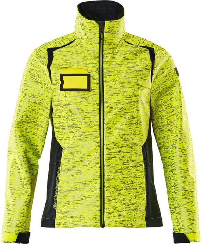 Mascot - 15502-246 - Softshell Jas - Hi-Vis Geel/Donkermarine