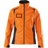 Mascot - Accelerate - Softshell Jas - Hi-Vis Oranje/Mosgroen