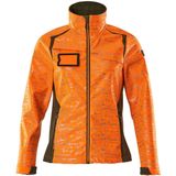 Mascot - Accelerate - Softshell Jas - Hi-Vis Oranje/Mosgroen