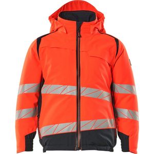 Mascot Accelerate Safe Winterjas voor kinderen 19935-449 - hi-vis rood/donkermarine - 104