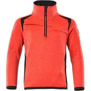 Mascot - 19903-316 - Fleecetrui - Hi-Vis Rood/Donkermarine - 94% Polyester/6% Elastaan