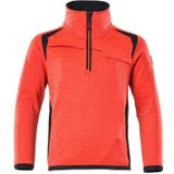 Mascot - 19903-316 - Fleecetrui - Hi-Vis Rood/Donkermarine - 94% Polyester/6% Elastaan