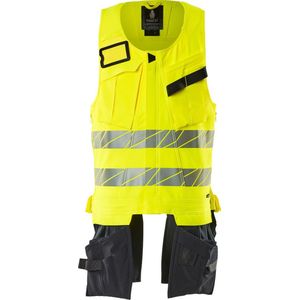 Mascot - Accelerate Safe - Gereedschapsvest - Hi-Vis Geel/Donkermarine - Stretchstof