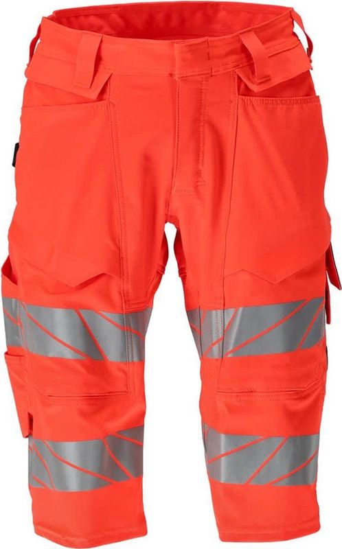 Mascot Accelerate Safe Shorts, lange 19249-510 - Hi-Vis rood