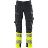 Mascot - Accelerate Safe Broek - Donkermarine/Hi-Vis Oranje - CORDURA® Versterking - Stretchstof
