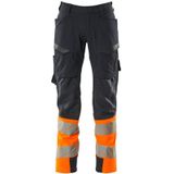 Mascot - Accelerate Safe Broek - Donkermarine/Hi-Vis Oranje - CORDURA® Versterking - Stretchstof